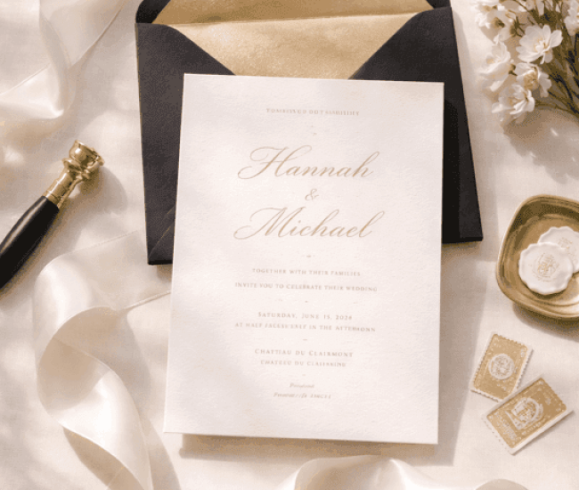 custom wedding invitations Rockland County NY