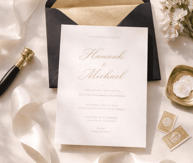 Luxury Custom Invites